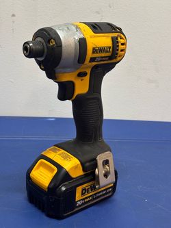 DeWalt tools MAX Cordless 1/4 in. Impact Driver, (1) 20V 1.3Ah Battery
