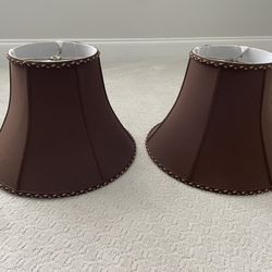 Brown Lamp Shades