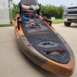 Vibe Cubera Kayak With Bixpy Motor
