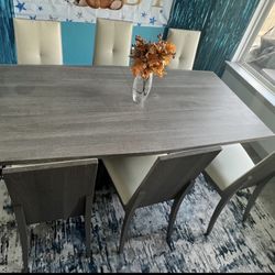 Contemporary Extendable  Dining Table