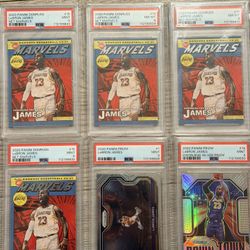LeBron James Basketball Card Lot 