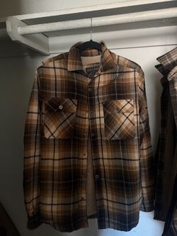Grizzly Mountain Brown Plaid Flannel - Cozy Workwear