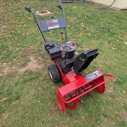 snapper 724 two-stage self-propelled snowblower 