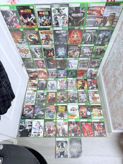 Microsoft Xbox 360 Games, These are collectible games send me offer