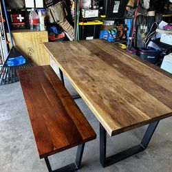 Dining Table And Bench