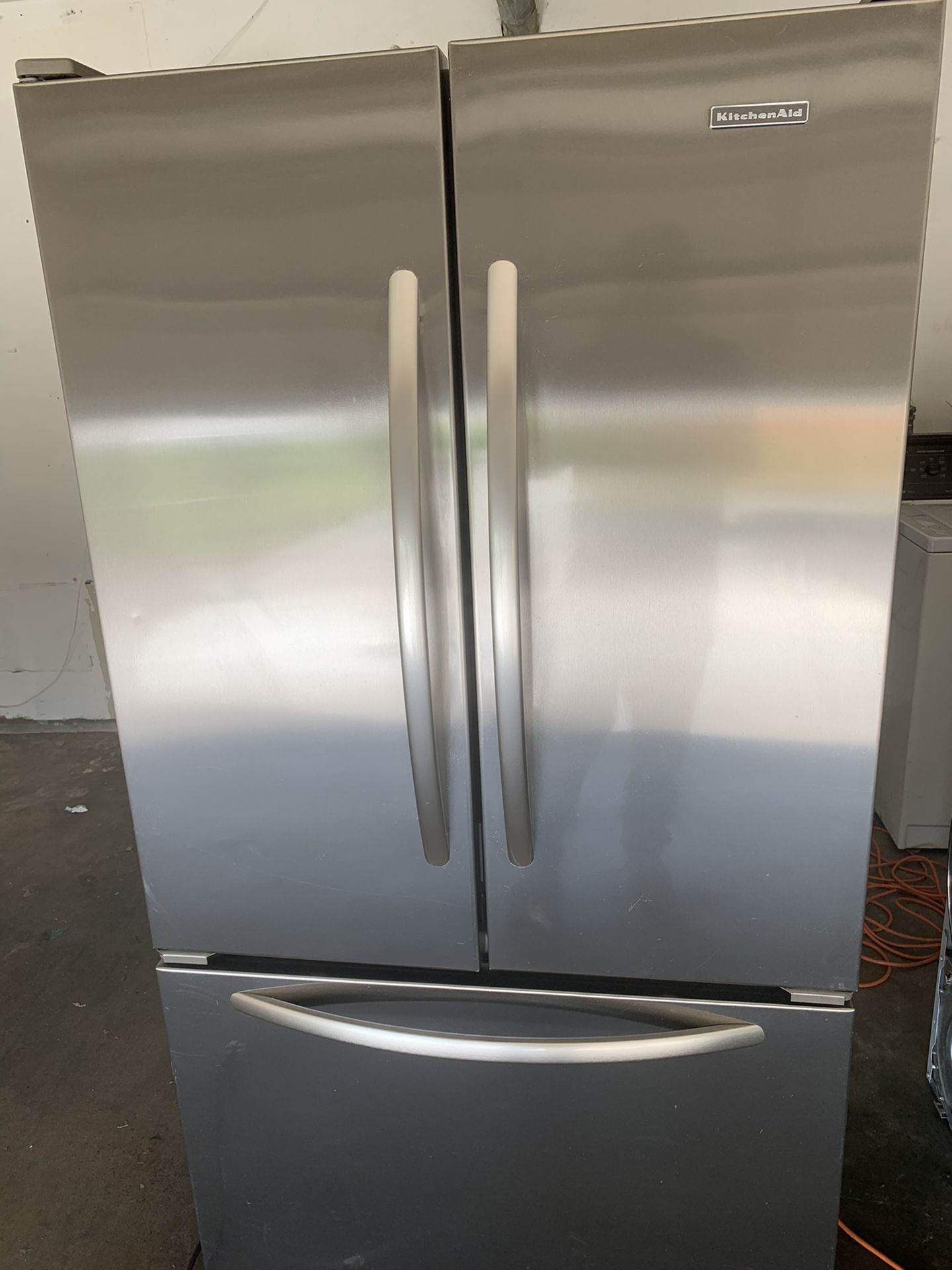 Kitchenaid stainless refrigerator
