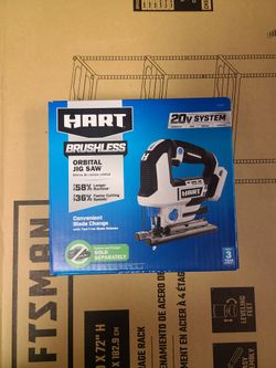Hart Brushless Orbital Jig saw Battery Not Included 