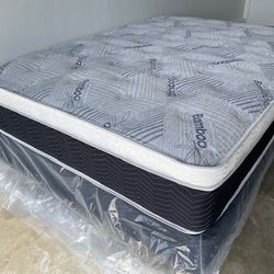 Full Euro Bamboo Orthopedic Pillow Top!!