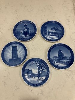 Royal Copenhagen Christmas Plates