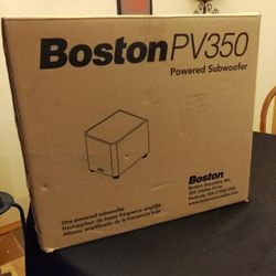 Boston Acoustics Powered Subwoofer PV350