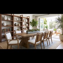 CUSTOM CENTURY FURNITURE DINING CHAIRS- Set Of 8