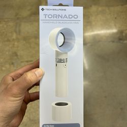 NWT Tornado Handheld Bladeless Fan