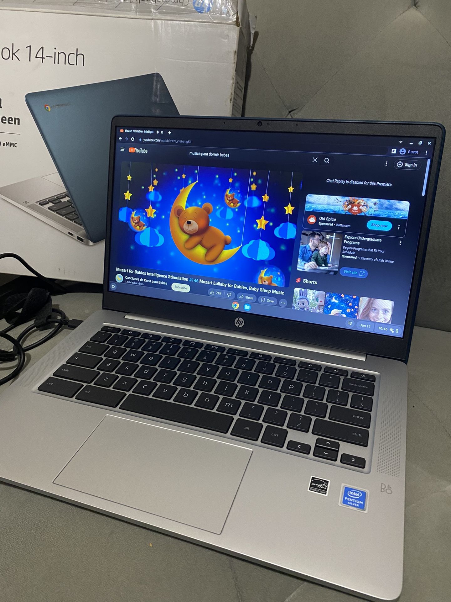 HP Chrome Book 