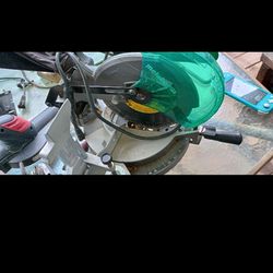 Miter Saw With Two Blades 