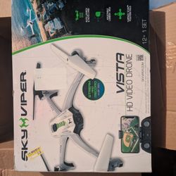 Sky Viper Vista HD Video Drone Brand Open Box Tested