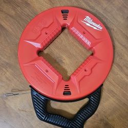 Milwaukee 1/8 in. x 120 ft. Steel Fish Tape