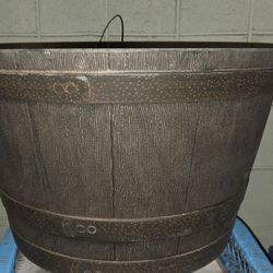Classic Home & Garden Whiskey Barrel Planters 25x14