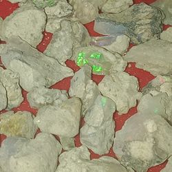 Ethiopian Black Fire Opal Rough Gemstone 10mm-12mm Welo Mines 