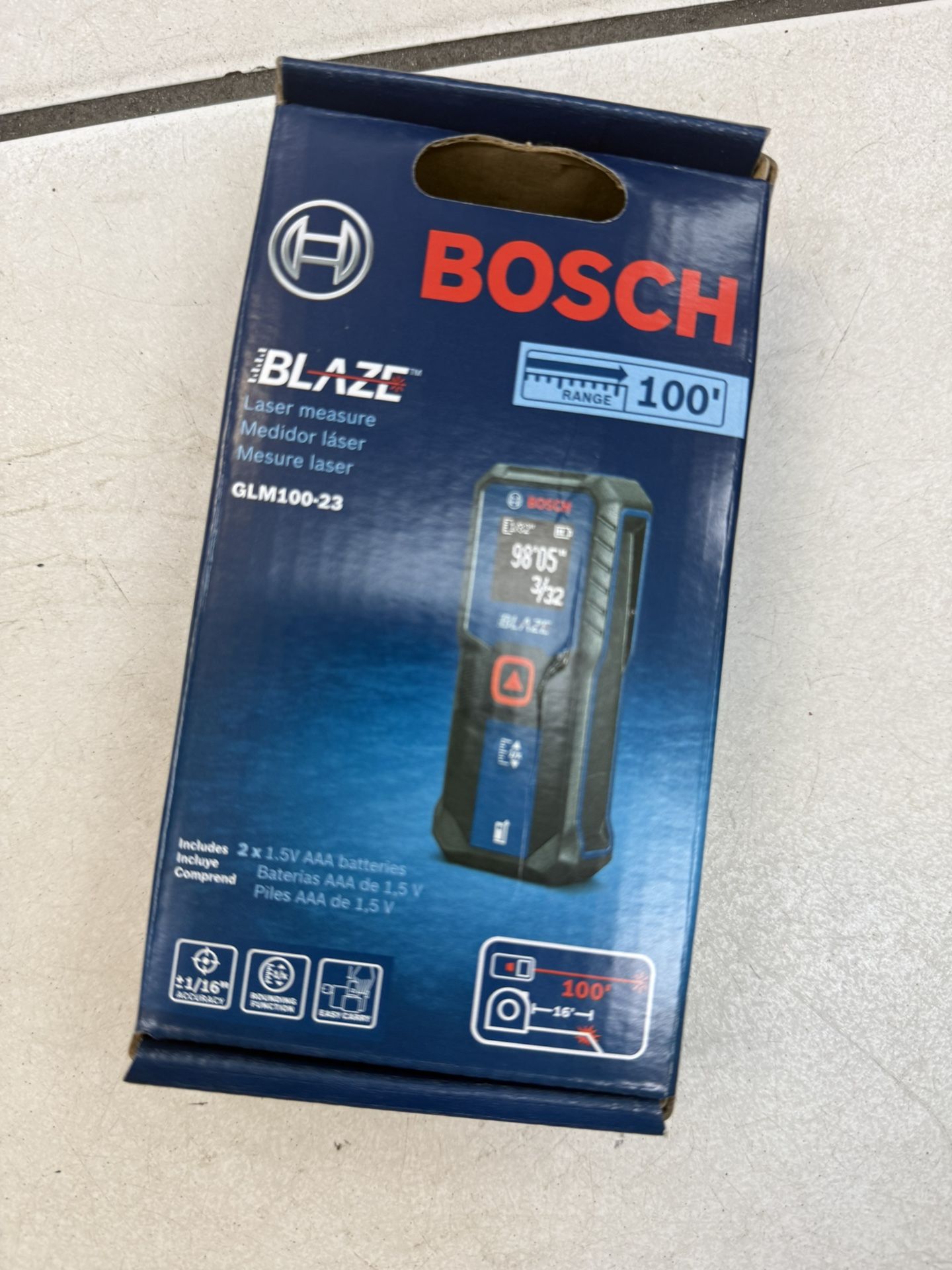 Bosch Blaze 100 ft. Laser Measure GLM100-23