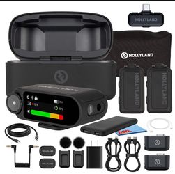 Hollyland Wireless Microphone System Full Kit