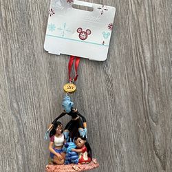 New Disney Sketchbook Christmas Ornament Lilo and Stitch Fairytale Moments