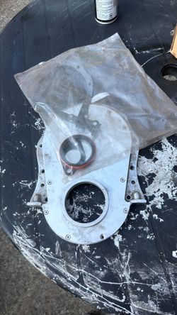 BBC aluminum timing cover