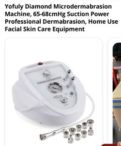 Microdermabrasion machine