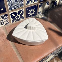 Midcentury Modern Vintage Speckled Serving Dish