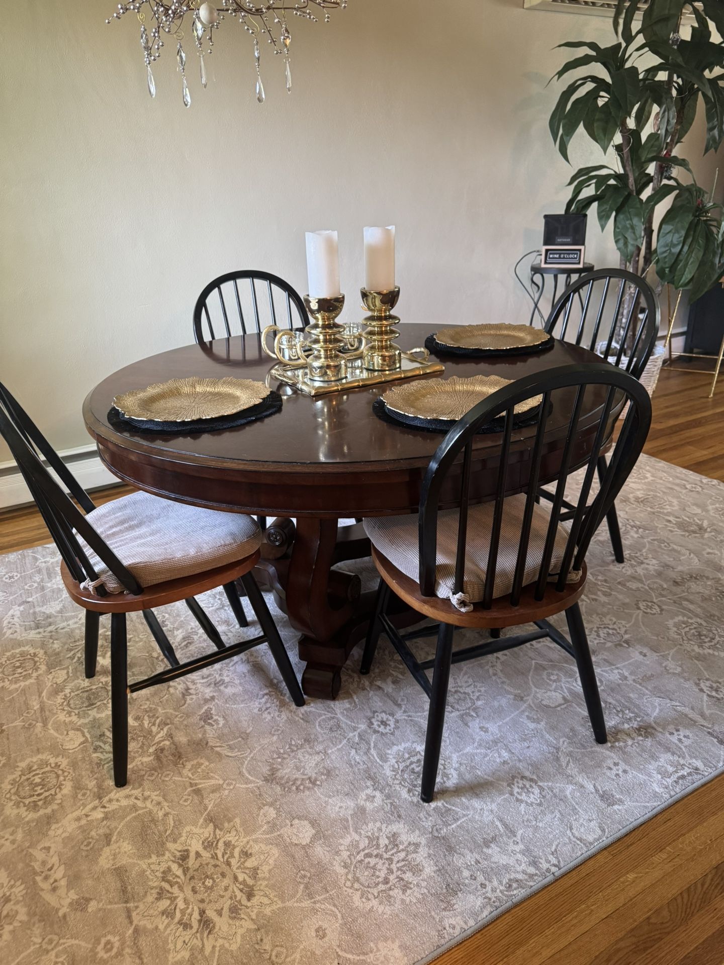 Beautiful Round Dining Table