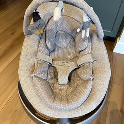 Bouncer / Rocker / Swing Nuna LEAF® Grow Baby Seat Color: Droplet Dot Taupe