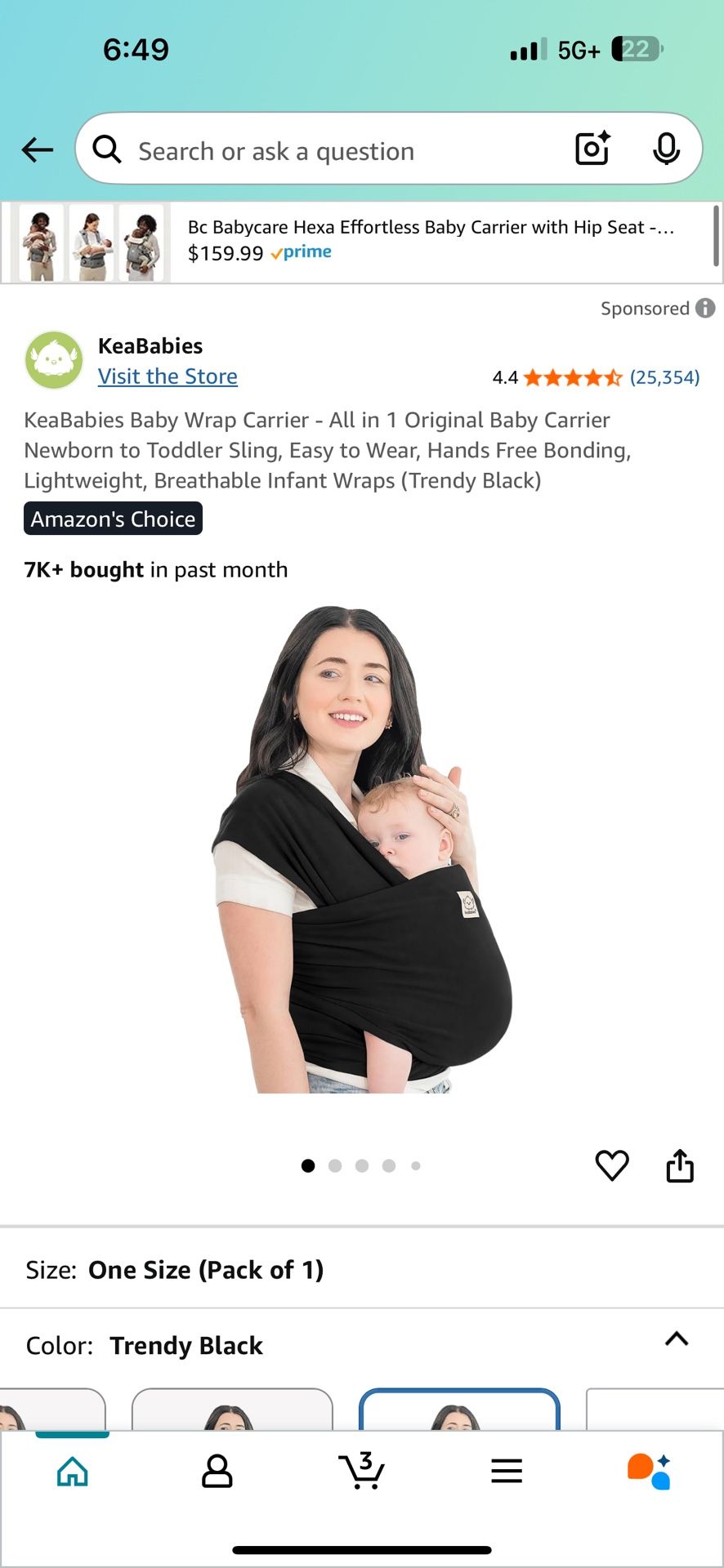 Baby Wrap/carrier