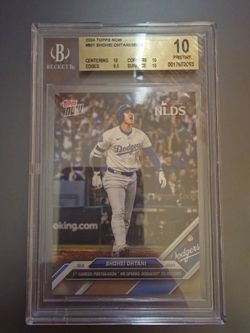 2024 Topps Now Shohei Ohtani #801 BGS 10 Pristine