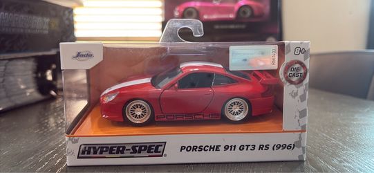 Jada hyper spec Porsche 911 gt3 rs (996) diecast model car