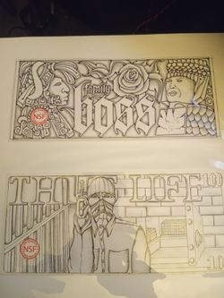 Prison  Art on NSF envolopes  $50 each