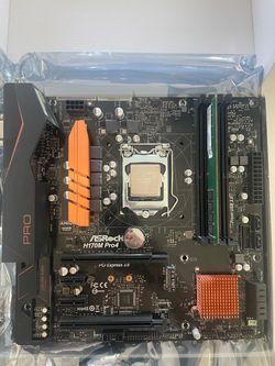 Intel i5-6500 CPU + Asrock H170M Motherboard + 8GB DDR4 2400MT RAM Bundle