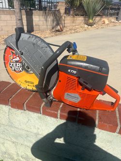 770 Husqvarna 14” concrete demo saw