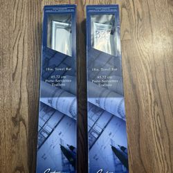 Gatco Glam, 18 in. Towel Bar in Chrome X 2