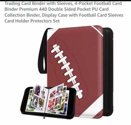Football Card trading Card binder