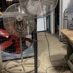 DAYTON INDUSTRIAL FANS 20”-42” GREAT SHAPE 150$-295$
