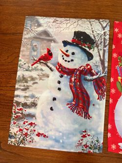Christmas Garden Flags, New