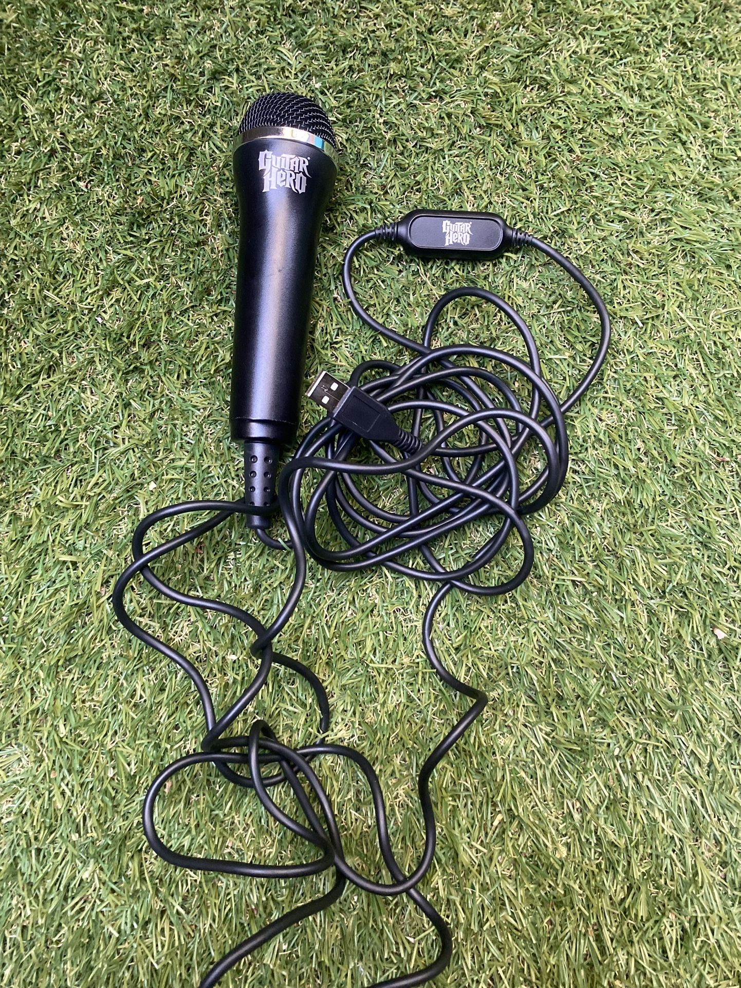 Guitar Hero Usb Microphone For PS2, PS3 Xbox 360 Wii Rock Band Band Hero