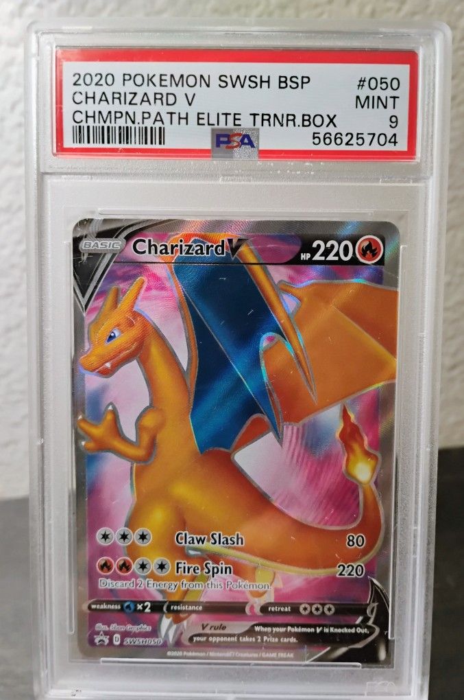 2020 Pokemon Charizard PSA 9