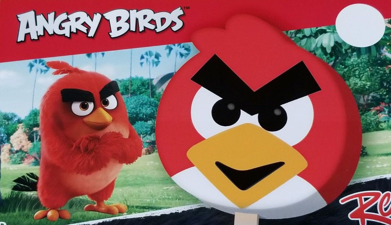 Angry bird ice cream bar
