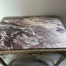Antique Table Marble