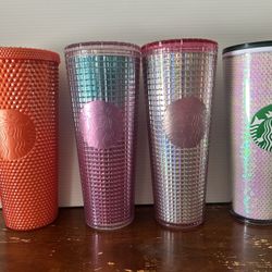Multi Colors Starbucks Cups