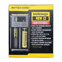 Nitecore Intellicharger i2 Dual Slot Universal Battery Charger Li-ion NiMH