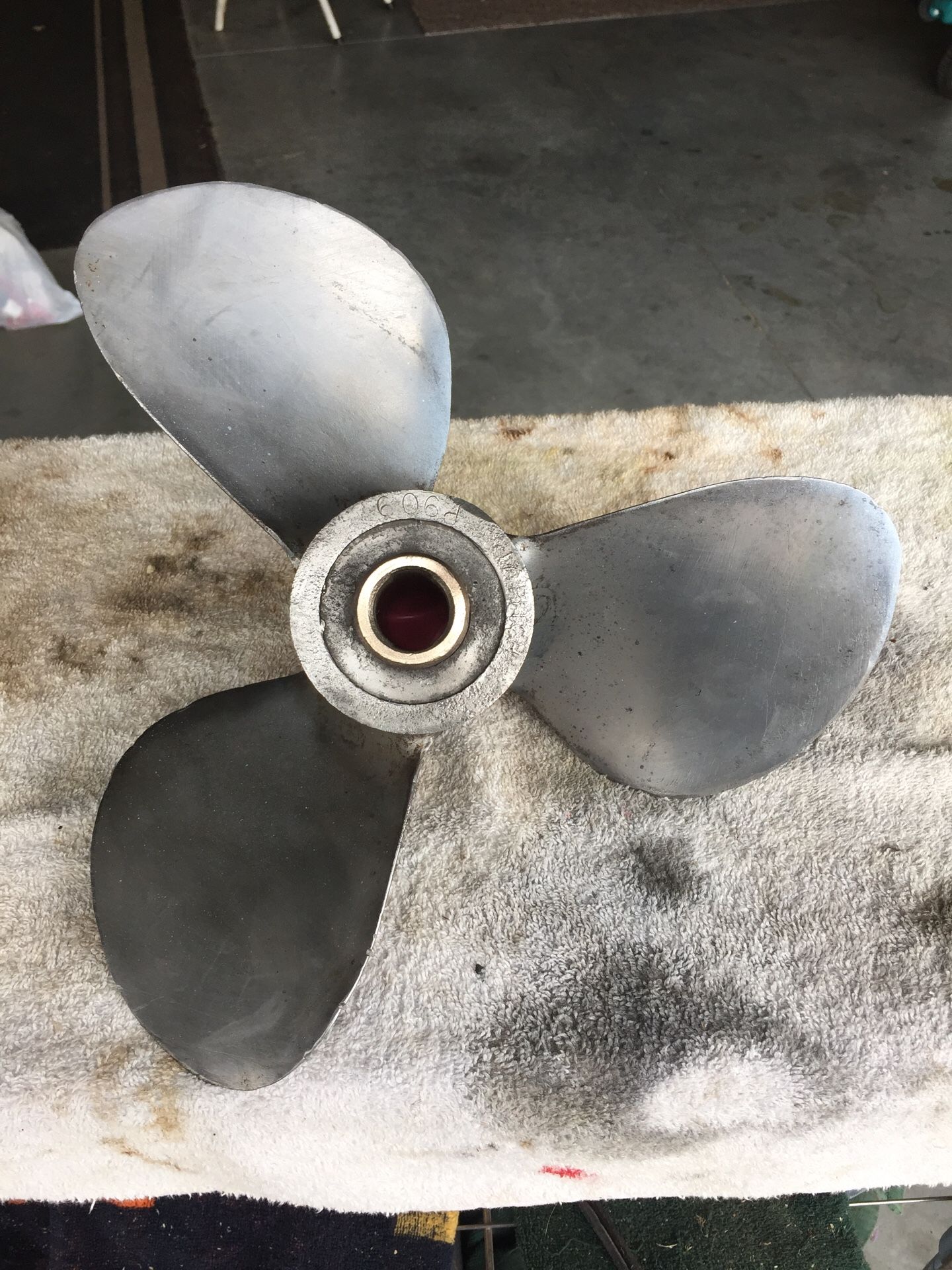Steel 17” Pitch Prop