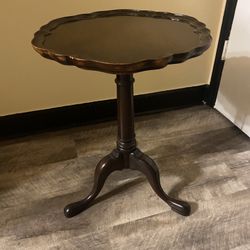 Mid Century Pie Crust Table