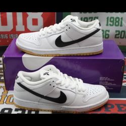 Nike Dunk SB Low White Gum Size 10