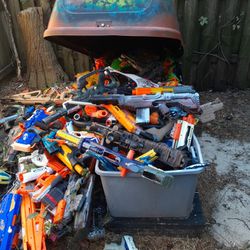 Tons Of Nerf Guns- It's Nerf Or Nothing He Said It's Just A Little